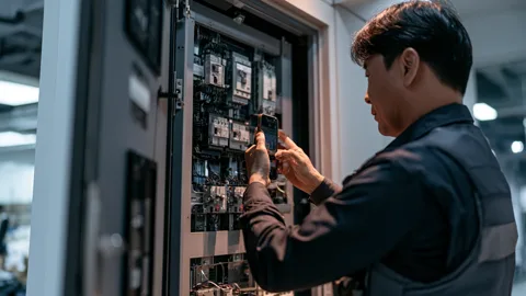 전기시공 데모 홈페이지의 현장 작업 사진