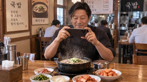 음식점 데모 홈페이지의 대표 메뉴 사진